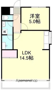 幸マンション【3階】の間取り