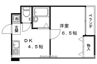 シティオ西大路【301号室】の間取り