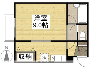 ル・ブラン徳吉町【3階】の間取り