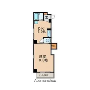 WAKEN HOF【3階】の間取り