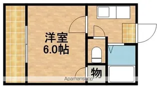 サンテラス片山【204号室】の間取り