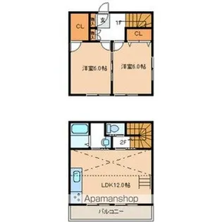スヴェート武蔵野【1階】の間取り