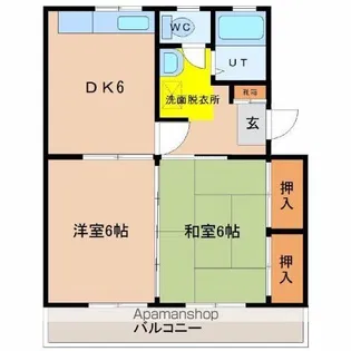 ANYONE【303号室】の間取り