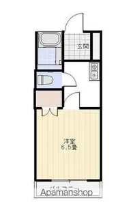 ラ・ギャルソニエール【2階】の間取り