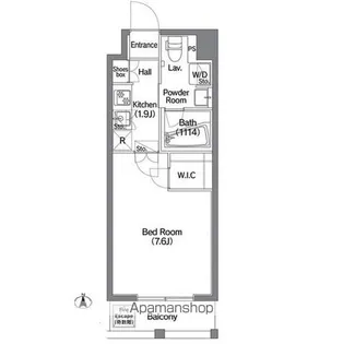 コンフォリア錦糸町DEUX【6階】の間取り