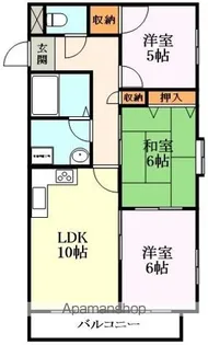第39長栄リビエール宇治【201号室】の間取り