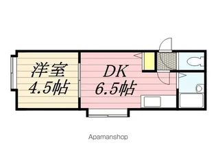 フラットJ北13条【101号室】の間取り