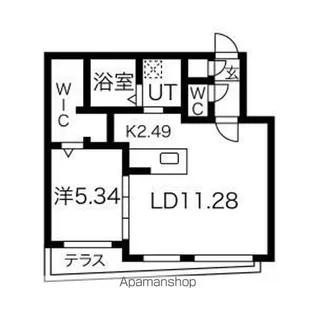 CONFORT2.1【1階】の間取り