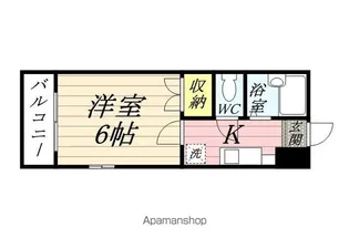 ルミナスナガセ【101号室】の間取り