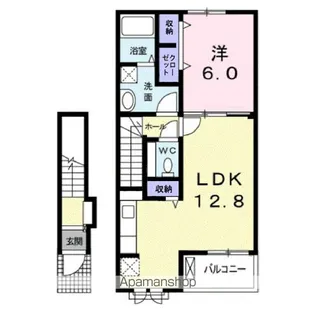 クランベリー【2階】の間取り