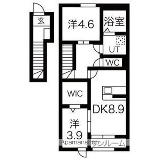 M&T神町北III【2階】の間取り