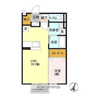 イル・セレーノ【2階】の間取り