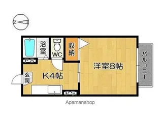 セフィラ学園通り【2階】の間取り