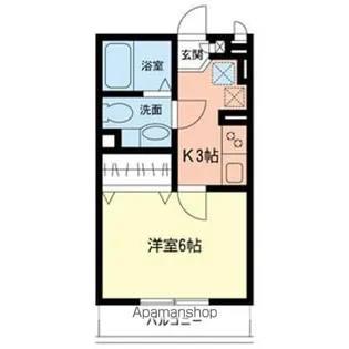 エクセル菊名【1階】の間取り