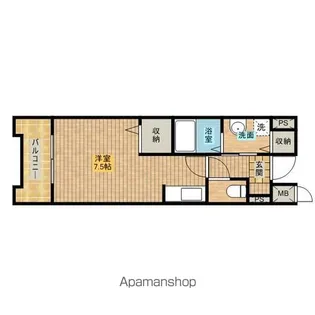 MILKY WAY【2階】の間取り