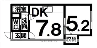 らいふS【3-A号室】の間取り