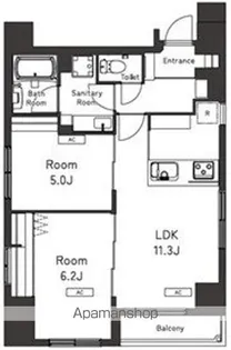 Belleviage Kuramae【8階】の間取り