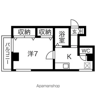 エクセレンス勝川【2階】の間取り