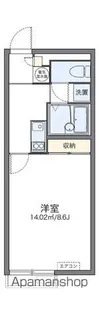 レオネクスト市三宅【2階】の間取り