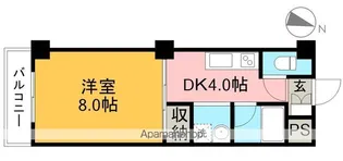 Aクイック【3階】の間取り