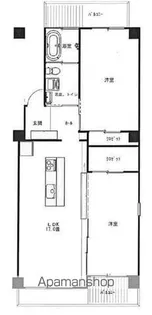 ツリーハイム【301号室】の間取り