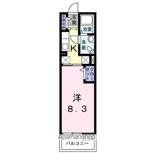 グレイスカレントⅢ【2階】の間取り
