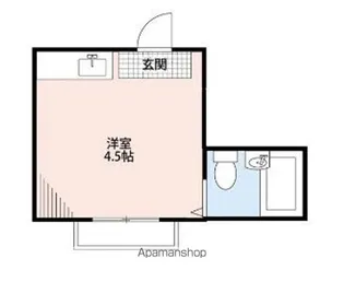 ペアパレス朝霞【1階】の間取り