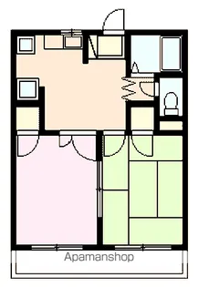 トータスメゾン【403号室】の間取り