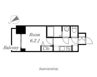 アステリ鶴舞(ツルマイ)テーセラ【2階】の間取り