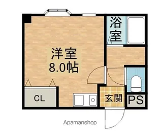 ライフ旭町【1階】の間取り
