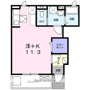 S・K・Y南小泉【1階】の間取り