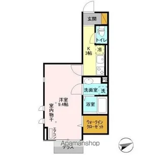 ETERNO HARU(エテルノ ハル)【1階】の間取り