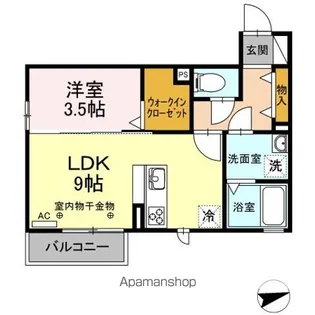 リヴェール【2階】の間取り