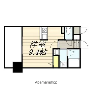 エンクレスト薬院大通【6階】の間取り