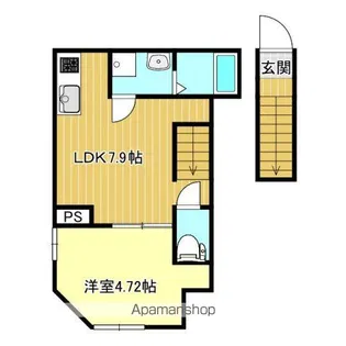 リベルテ村上【2階】の間取り