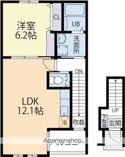 AURORA(アウローラ)【2階】の間取り
