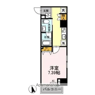 SINCERE東大宮(サンセールヒガシオオミヤ)【2階】の間取り