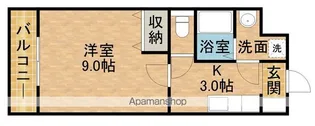 カウベルⅡ【3階】の間取り