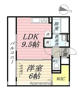 ガーデン五反田【2階】の間取り