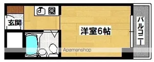 昌栄マンション【203号室】の間取り