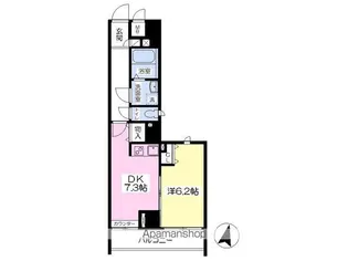 ベイタウン山手【3階】の間取り