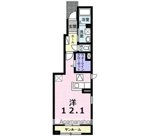エルカミーノ【1階】の間取り