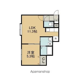 ラ・フォルテ【205号室】の間取り