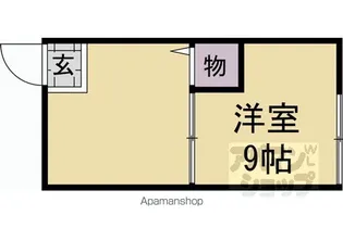 細野荘【B-1号室】の間取り