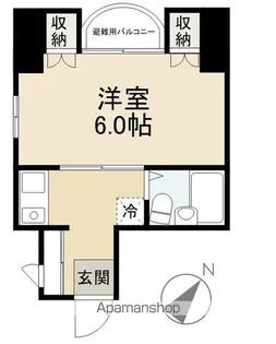 山下ビル【4階】の間取り