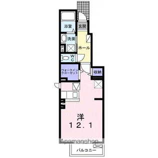 サン メゾン【1階】の間取り