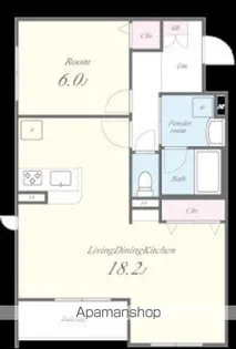 神奈川県川崎市高津区久末【アパート】の間取り
