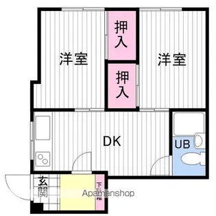 RS元町【101号室】の間取り