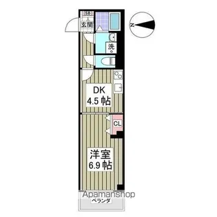 サンマルコ北綾瀬【2階】の間取り