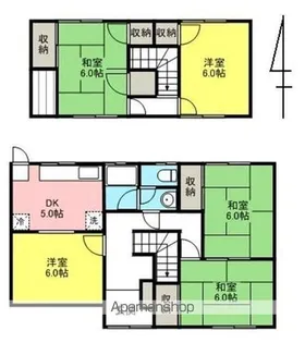 香川県高松市屋島西町【一戸建】の間取り